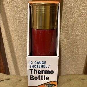 Red and Gold Thermo Bottle